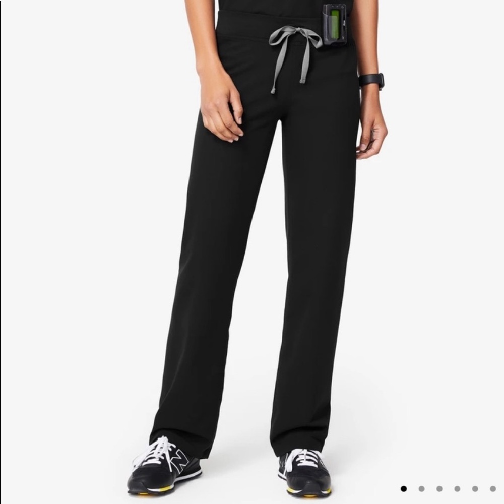FIGS Black Livingston Pants
